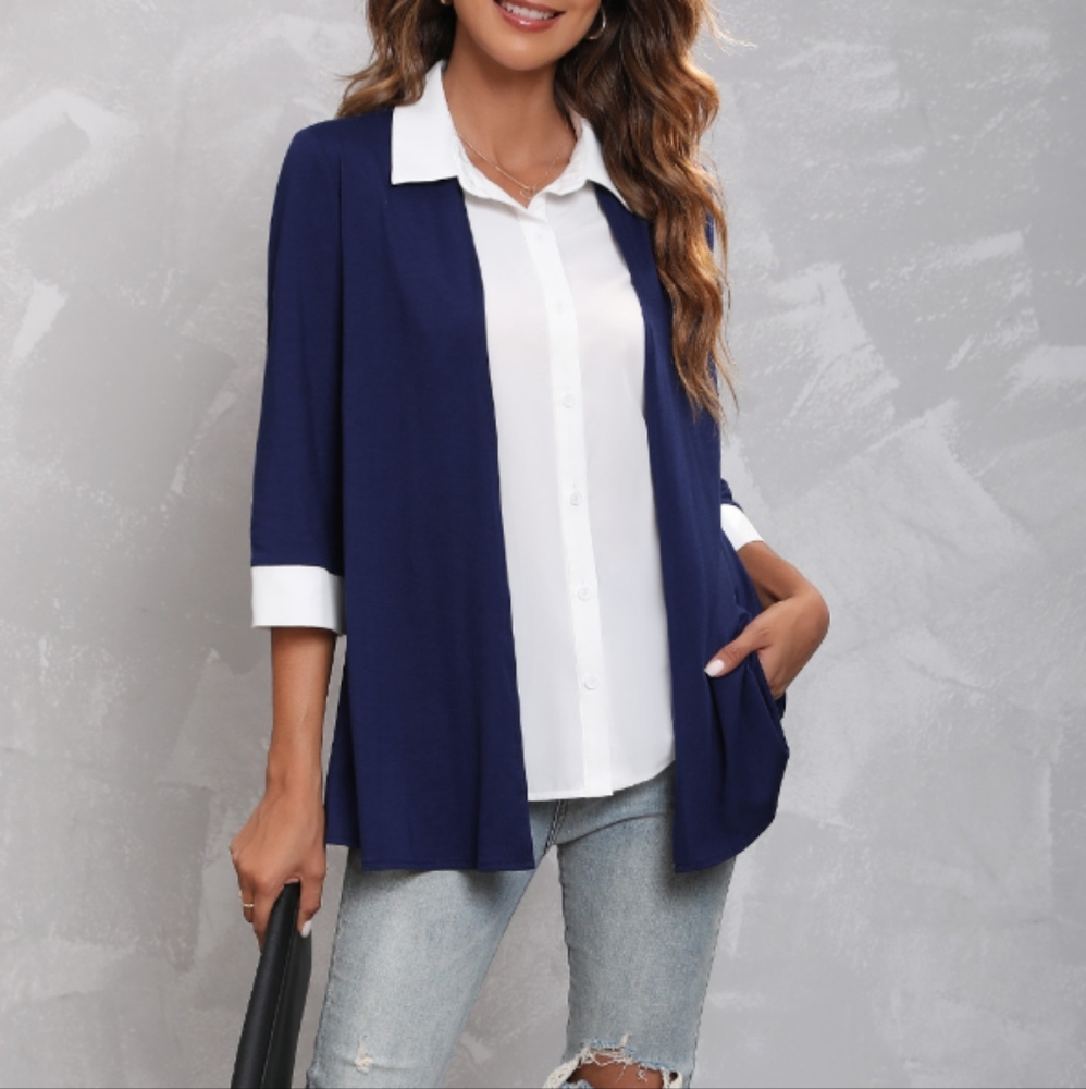 2in1 Blazer and Blouse combo Medium